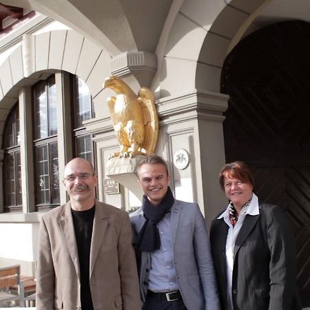 Stadt-Gut-Hotel Gasthof Goldener Adler Schwäbisch Hall Dış mekan fotoğraf