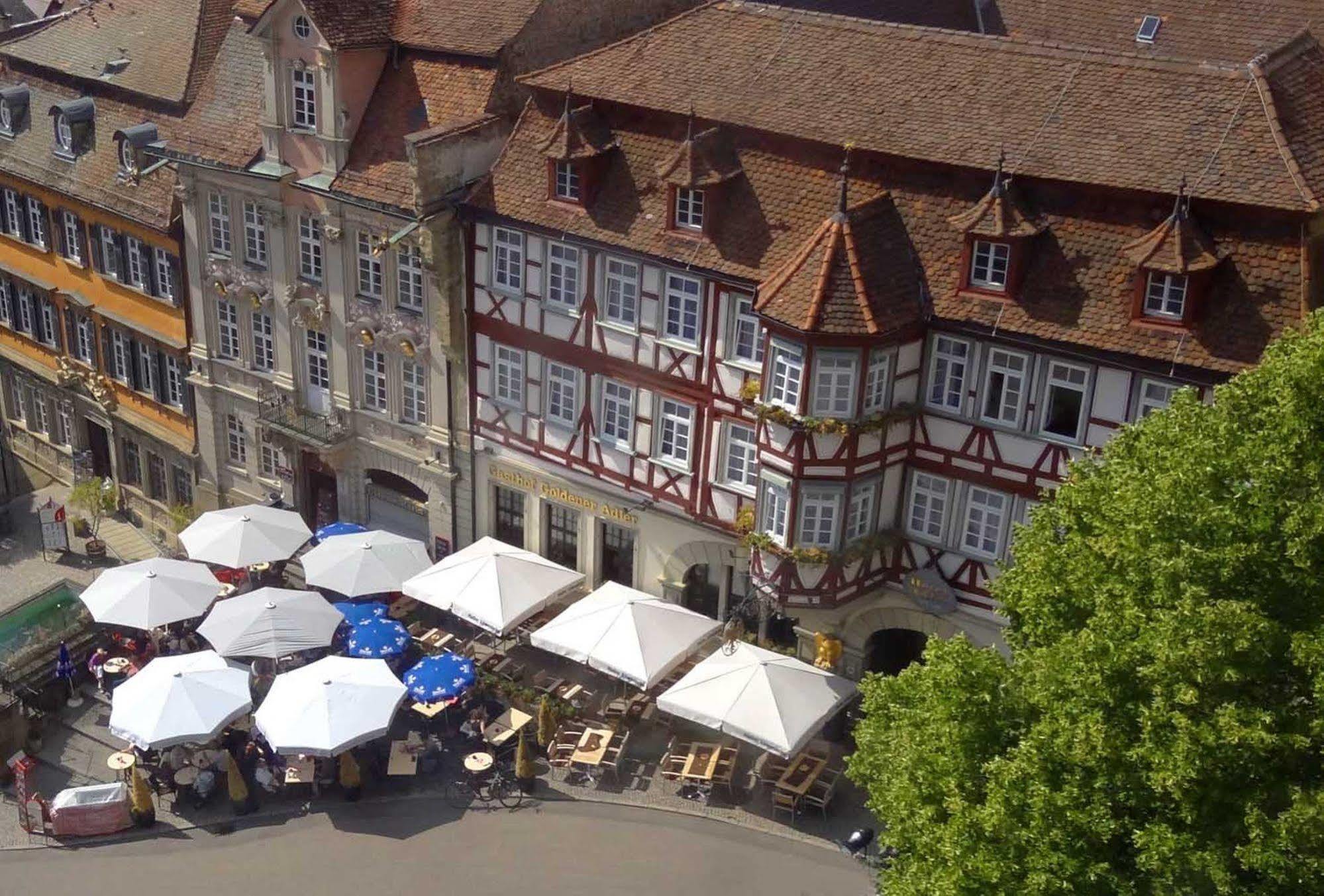 Stadt-Gut-Hotel Gasthof Goldener Adler Schwäbisch Hall Dış mekan fotoğraf